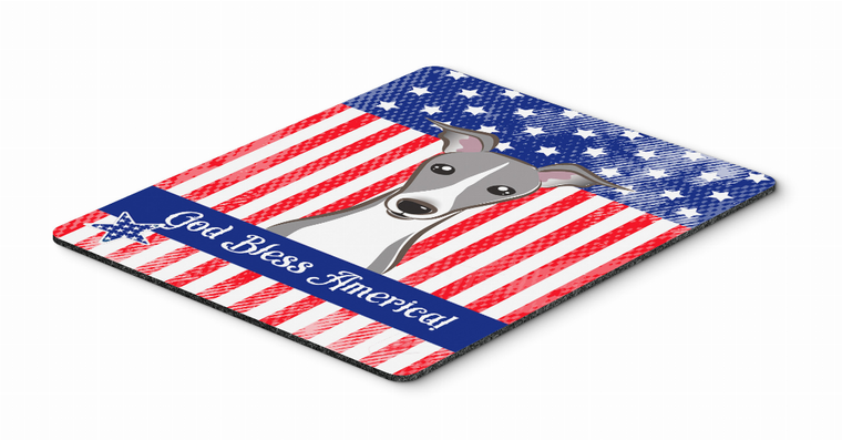 American Flag Mouse Pad, Hot Pad or Trivet - 638508200839
