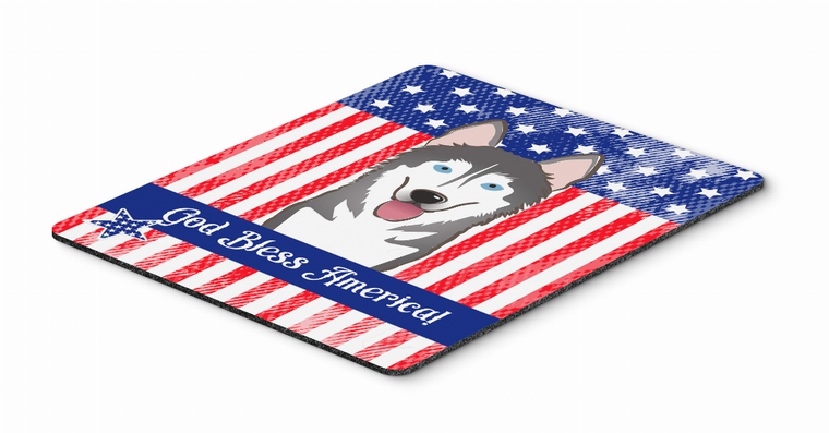 American Flag Mouse Pad, Hot Pad or Trivet - 638508200655