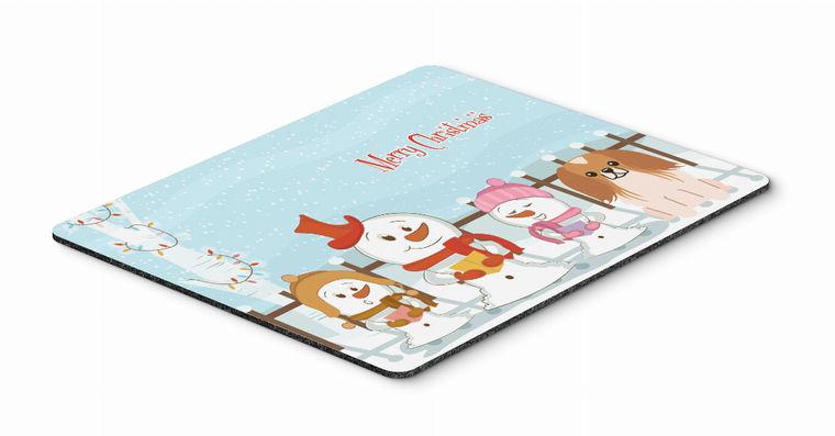 Merry Christmas Carolers Mouse Pad, Hot Pad or Trivet - 638508462701