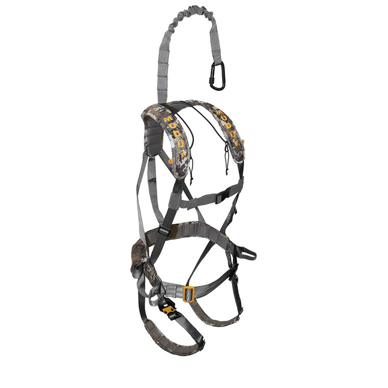 Muddy Ambush Safety Harness-  Optifide Elevated Ii Camo / Standard Quick Release Buckles - 813094022984
