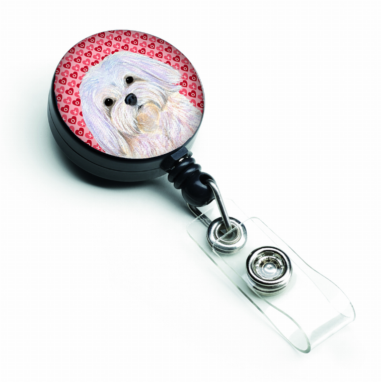 Valentine's Day Portrait Retractable Badge Reel - 705332231428