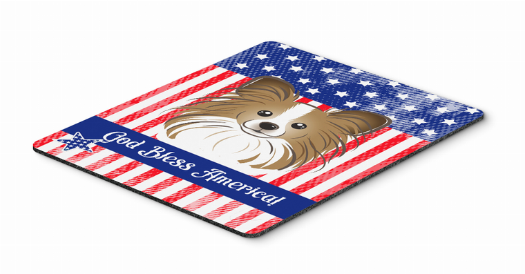 American Flag Mouse Pad, Hot Pad or Trivet - 638508200952
