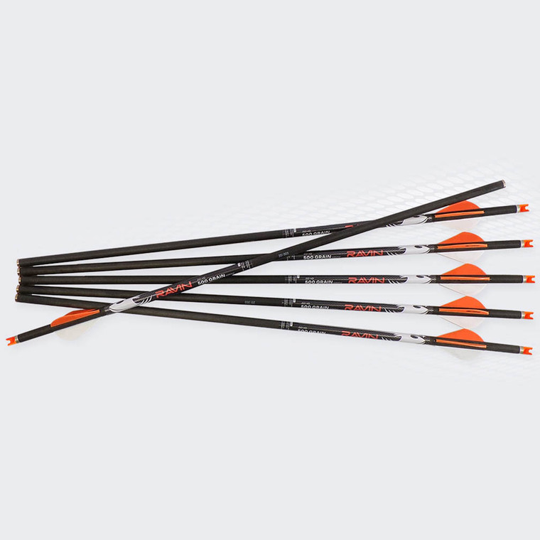 Ravin Premium Xk5 Arrows 500 Grains .001 (6-pack) - 815942021491