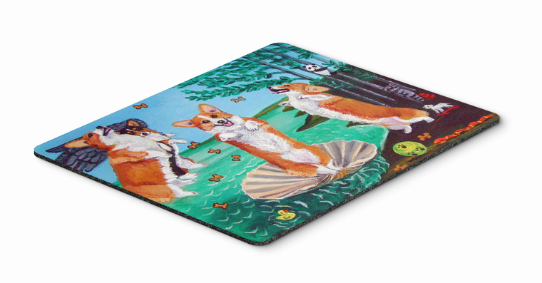 Corgi Themed Mouse Pad, Hot Pad or Trivet - 638508057662