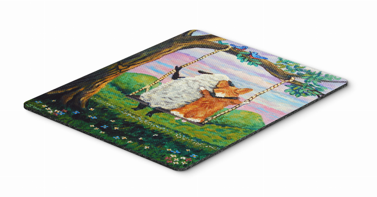 Corgi Themed Mouse Pad, Hot Pad or Trivet - 638508220639