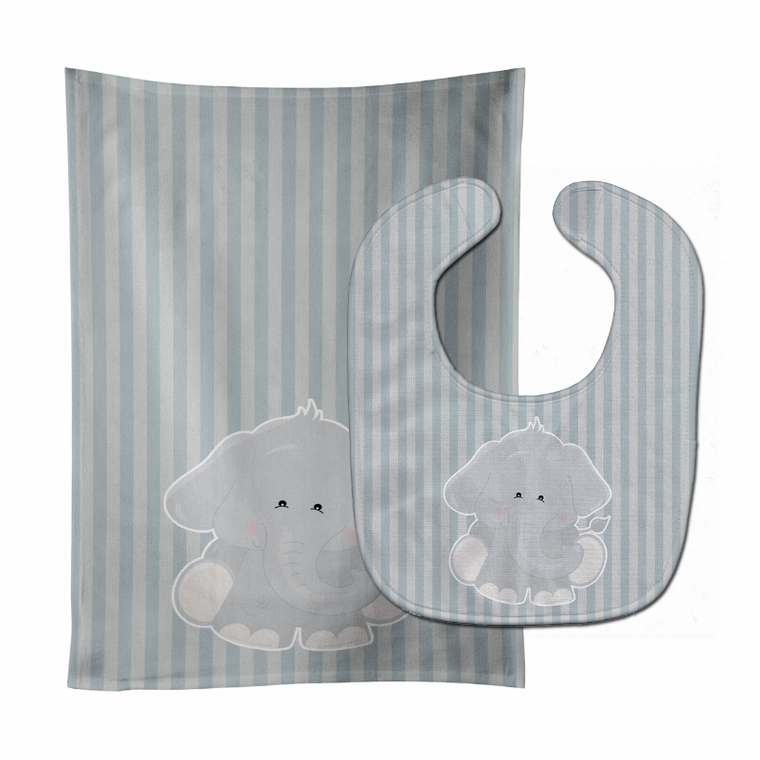 Animal Baby Bib & Burp Cloth - 652259020522
