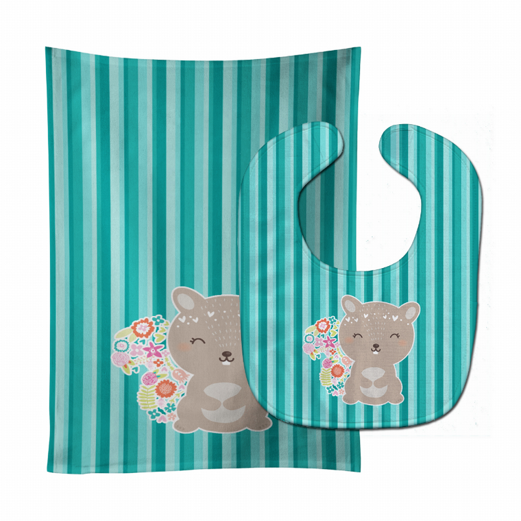 Animal Baby Bib & Burp Cloth - 638508800497
