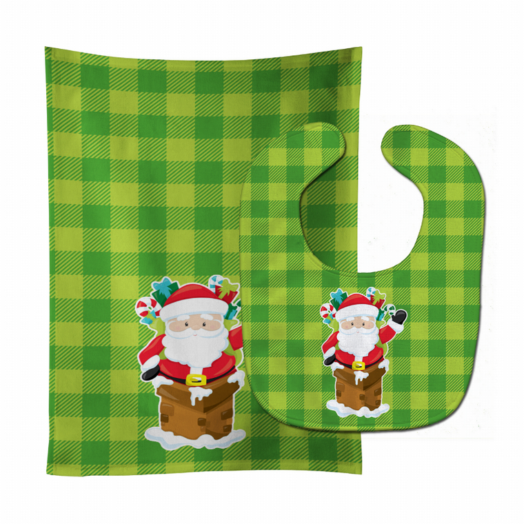 Christmas Baby Bib & Burp Cloth - 652259019991