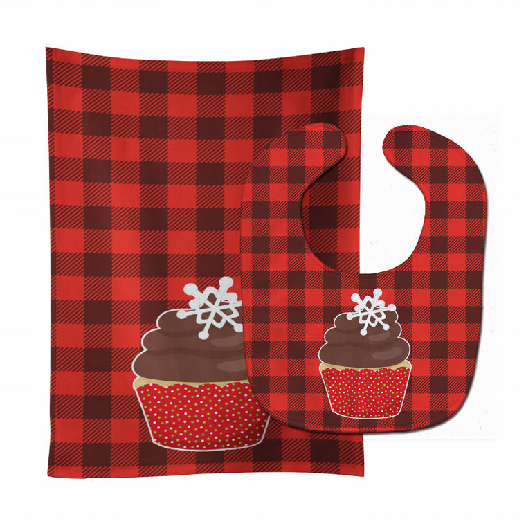 Christmas Baby Bib & Burp Cloth - 638508799401