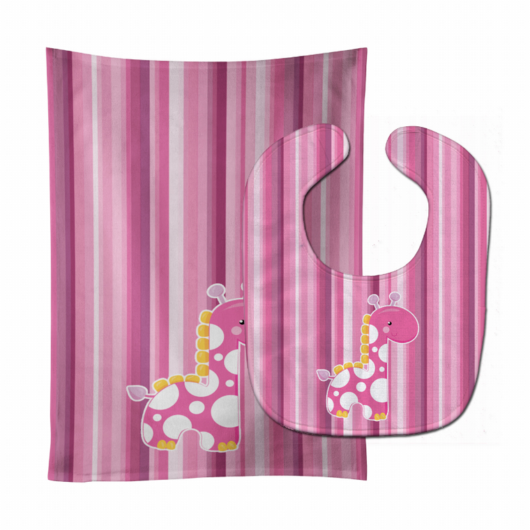 Girl Baby Bib & Burp Cloth - 638508799500