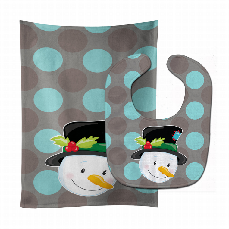 Christmas Baby Bib & Burp Cloth - 652259020089