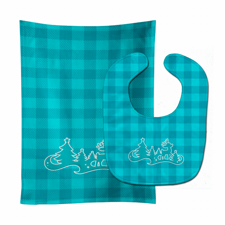 Christmas Baby Bib & Burp Cloth - 638508800879