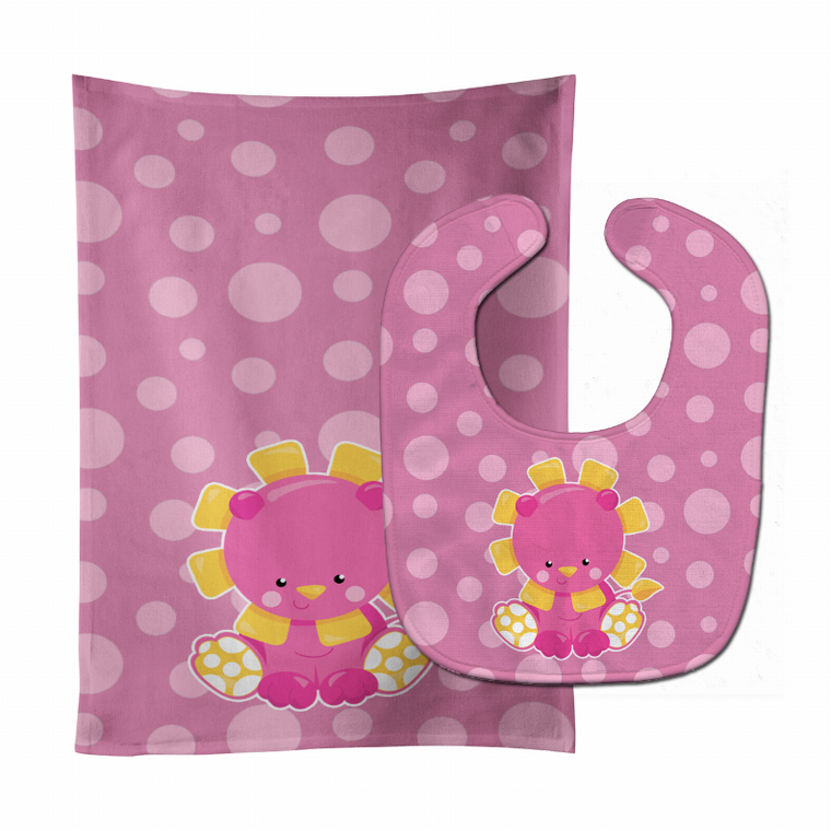 Girl Baby Bib & Burp Cloth - 638508799524