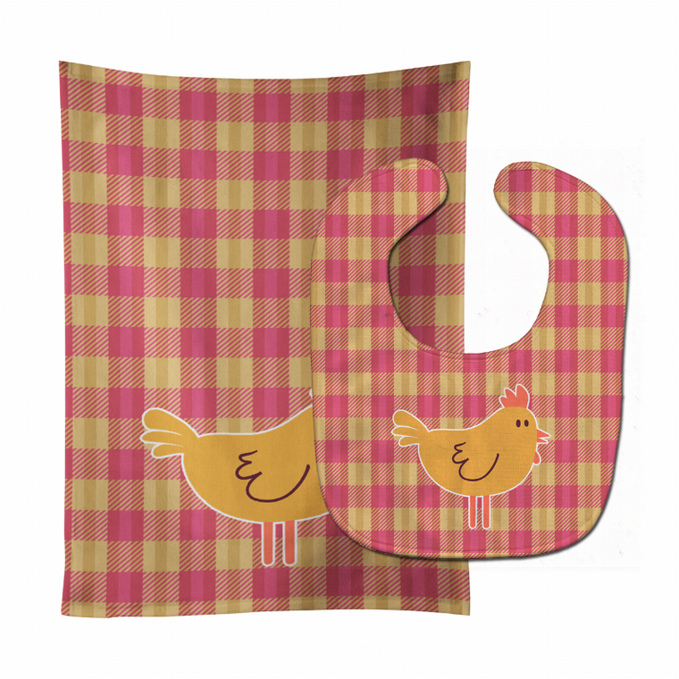 Animal Baby Bib & Burp Cloth - 638508802033