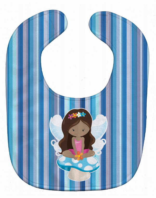 Fairy Blue Stripes Baby Bib - 638508796035