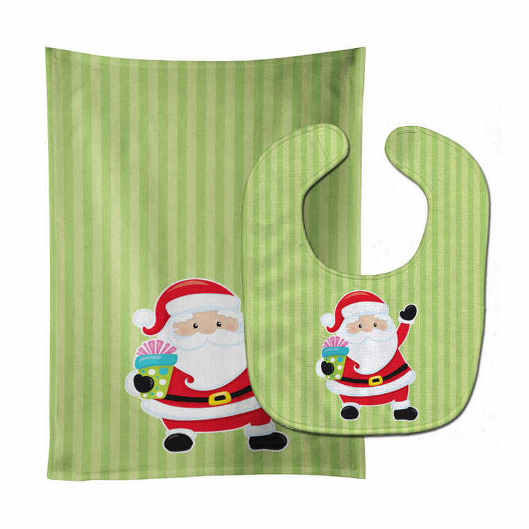 Christmas Baby Bib & Burp Cloth - 652259020027