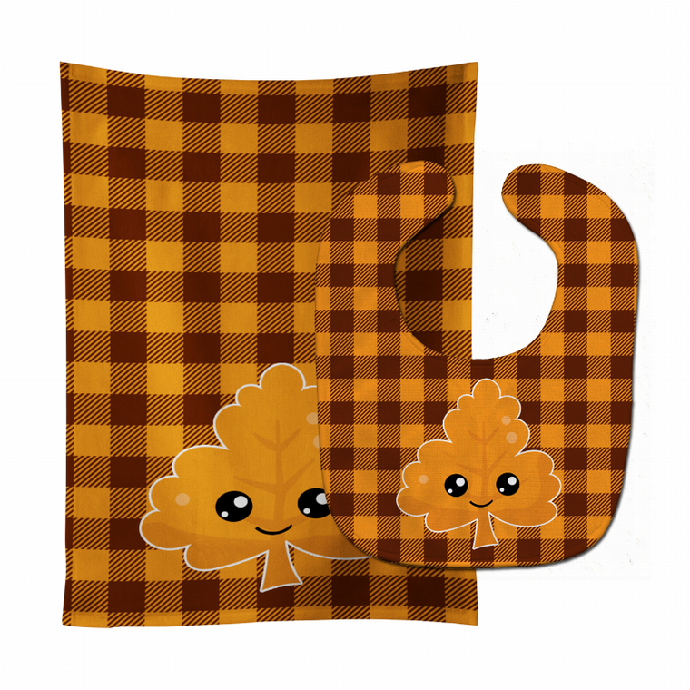 Fall Baby Bib & Burp Cloth - 638508802224
