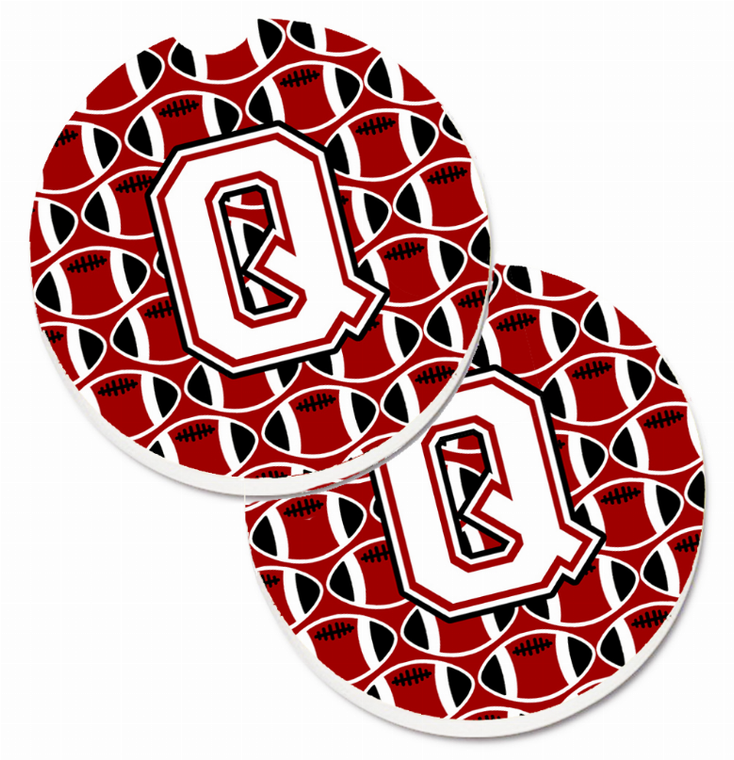 Letter Football Cup Holder Car Coasters (Set of 2) - 638508582997