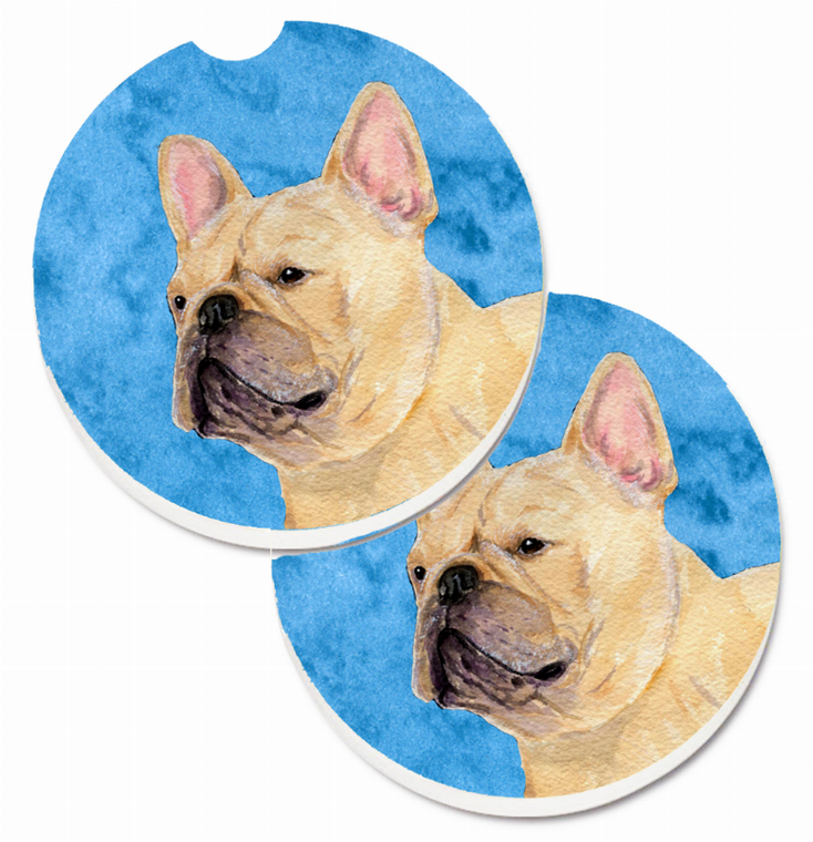 Dog Themed Cup Holder Car Coasters (Set of 2) - 638508595713