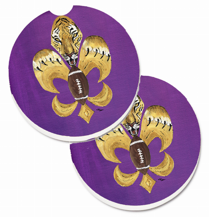 Animal Print Cup Holder Car Coasters (Set of 2) - 638508561862