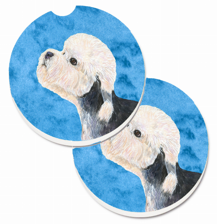Dog Themed Cup Holder Car Coasters (Set of 2) - 638508595898