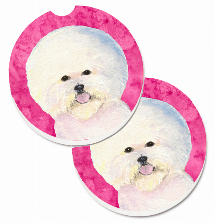Dog Themed Cup Holder Car Coasters (Set of 2) - 638508595003