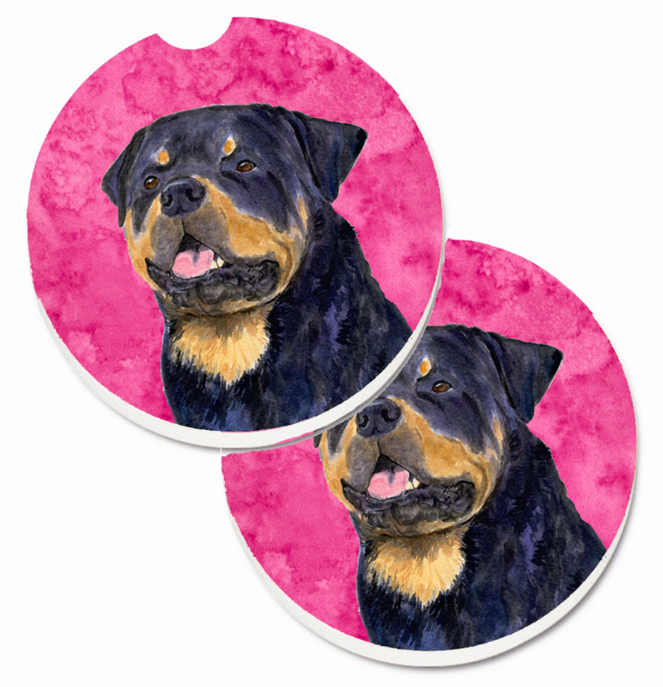 Dog Themed Cup Holder Car Coasters (Set of 2) - 638508595584