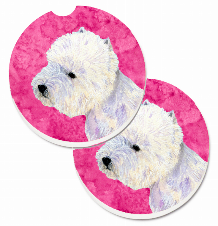 Dog Themed Cup Holder Car Coasters (Set of 2) - 638508589699