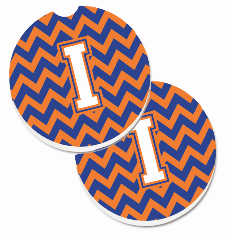 Letter Chevron Cup Holder Car Coasters (Set of 2) - 638508577191