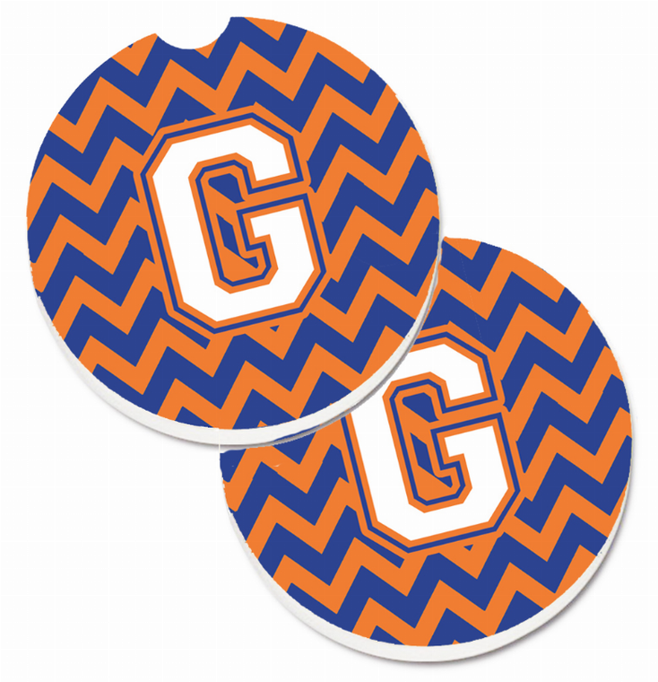 Letter Chevron Cup Holder Car Coasters (Set of 2) - 638508577177