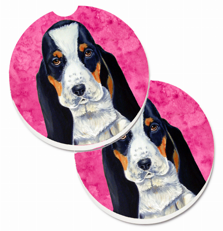 Dog Themed Cup Holder Car Coasters (Set of 2) - 638508589835