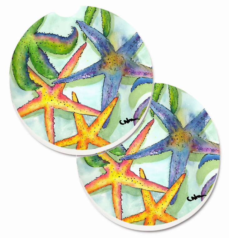 Marine & Beach Cup Holder Car Coasters (Set of 2) - 638508562579
