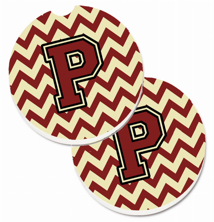Letter Chevron Cup Holder Car Coasters (Set of 2) - 638508577528