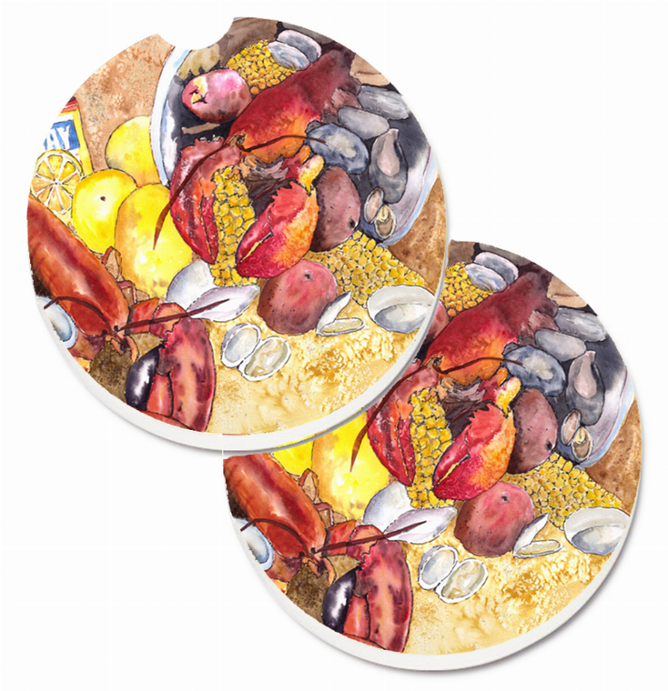 Marine & Beach Cup Holder Car Coasters (Set of 2) - 638508562944