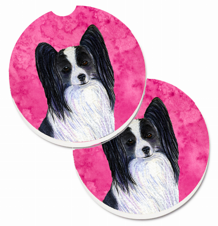 Dog Themed Cup Holder Car Coasters (Set of 2) - 638508596086