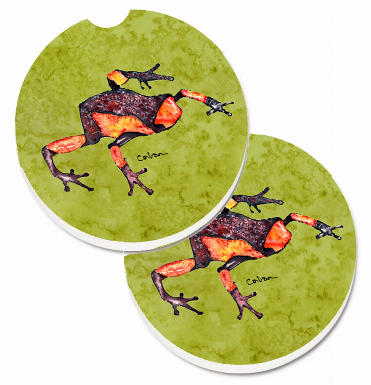 Animal Print Cup Holder Car Coasters (Set of 2) - 638508562883