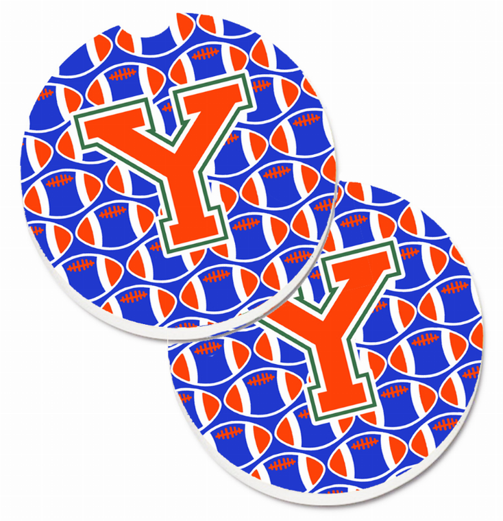 Letter Football Cup Holder Car Coasters (Set of 2) - 638508583338