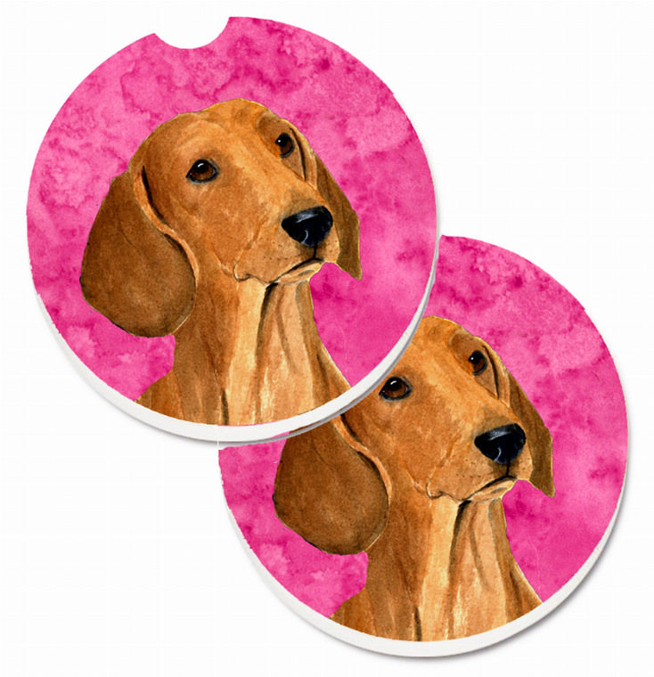 Dog Themed Cup Holder Car Coasters (Set of 2) - 638508595324