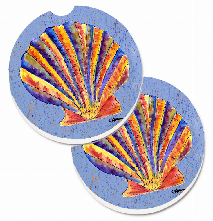 Marine & Beach Cup Holder Car Coasters (Set of 2) - 638508562401