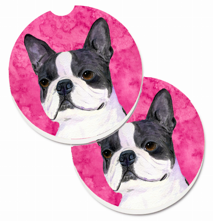 Dog Themed Cup Holder Car Coasters (Set of 2) - 638508595027