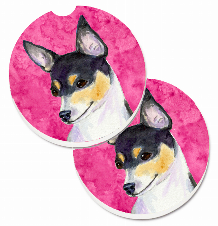 Dog Themed Cup Holder Car Coasters (Set of 2) - 638508595188