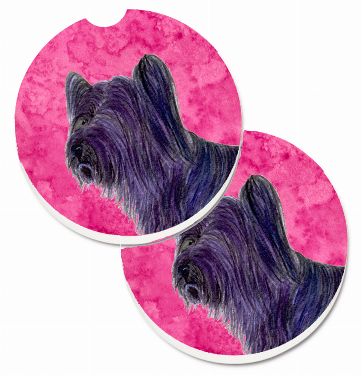 Dog Themed Cup Holder Car Coasters (Set of 2) - 638508596345