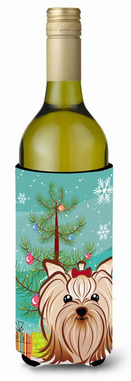 Christmas Tree and Dog Wine Bottle Hugger - 638508106766