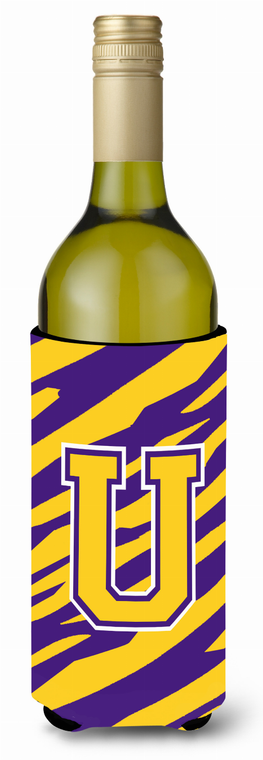 Monogram Letter Wine Bottle Hugger - 615872724024