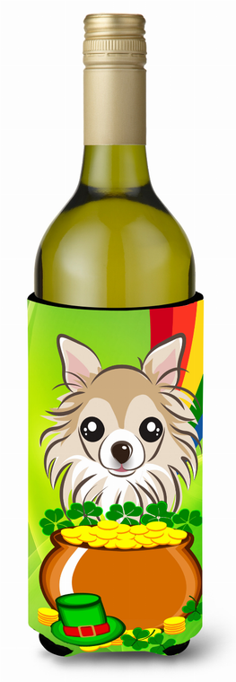 Dog St. Patrick's Day Design Wine Bottle Hugger - 638508208422
