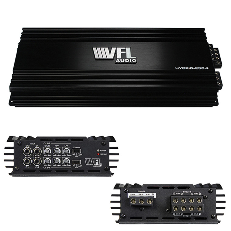 Vfl Audio Hybrid Amplifier 4 Channel 1000 Watts Max - 636823699277