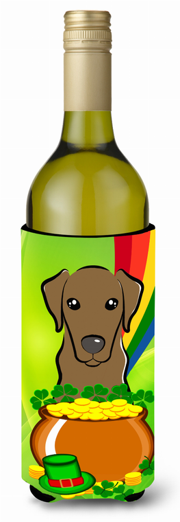 Dog St. Patrick's Day Design Wine Bottle Hugger - 638508208255