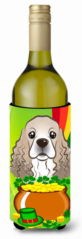Dog St. Patrick's Day Design Wine Bottle Hugger - 638508208071