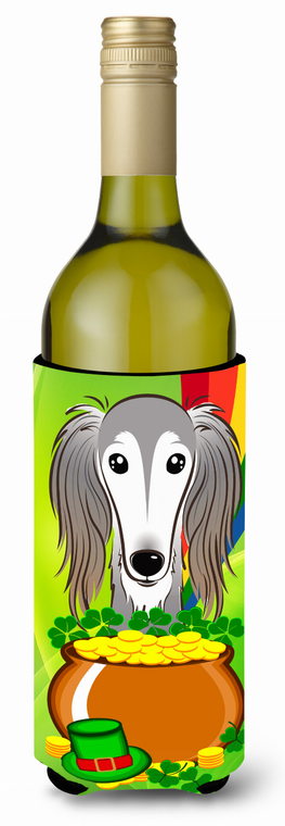Dog St. Patrick's Day Design Wine Bottle Hugger - 638508208200