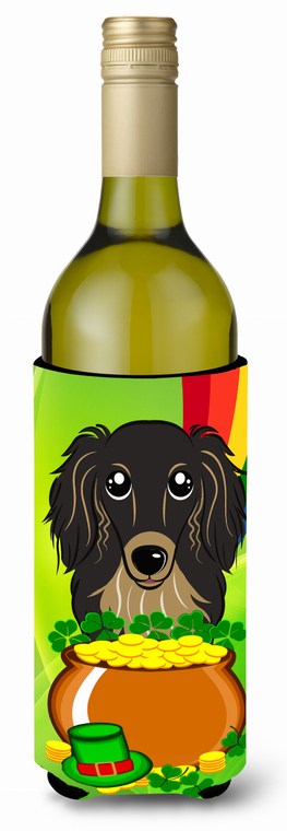 Dog St. Patrick's Day Design Wine Bottle Hugger - 638508208040